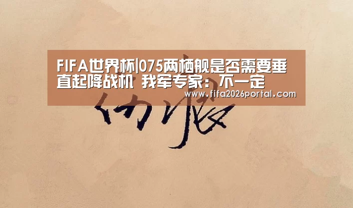 FIFA世界杯|075两栖舰是否需要垂直起降战机 我军专家:不一定(图1) 世界杯赛程